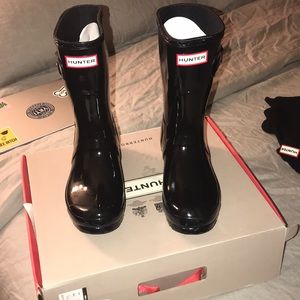 Hunter rain boots